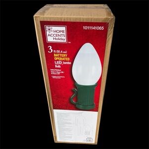 Home Depot LED Jumbo 3Ft White Bulb